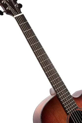 Cort G110 Double Cut HSS Full Size Acoustic Guitar | Black Open Pore Finish with Fishman EQ thumbnail 2