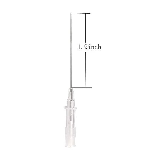 Xiboya textile Pack of 50 Catheter Piercing Needles Tattoo Piercings Tool 20G | Sterile, Medical Steel, Versatile thumbnail 3