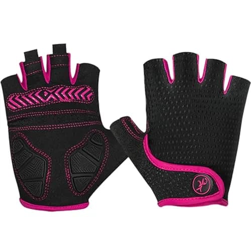 MOREOK Half Finger Cycling Gloves with 5MM Gel Pad | Breathable & Sweat-Wicking for Men & Women thumbnail 5