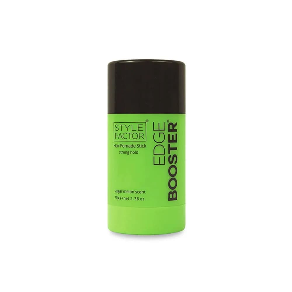 Style Factor Edge Booster Hair Pomade Stick Strong Hold 2.36 oz | Sugar Melon Scent for All Hair Types - main product image
