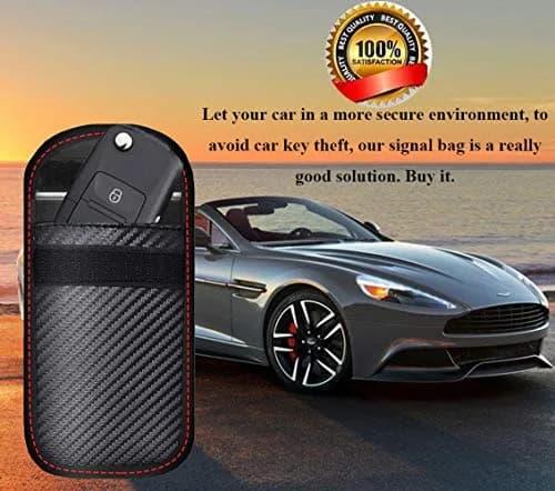 GOODEN ATIM Upgraded Faraday Bag for Key Fob (2 Pack) | RFID Signal Blocking Car Security Pouch thumbnail 6
