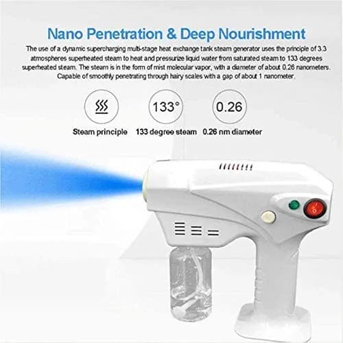 ELQ Nano Hair Steamer Gun Hair Care Hydration Sprayer 260ML | Nano Mist & Disinfection thumbnail 5