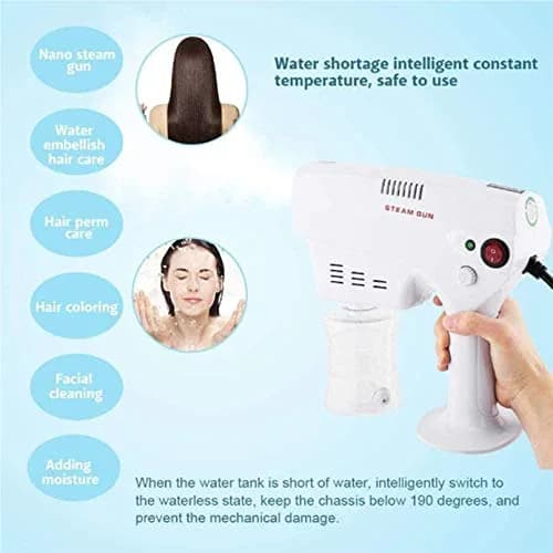 ELQ Nano Hair Steamer Gun Hair Care Hydration Sprayer 260ML | Nano Mist & Disinfection thumbnail 2