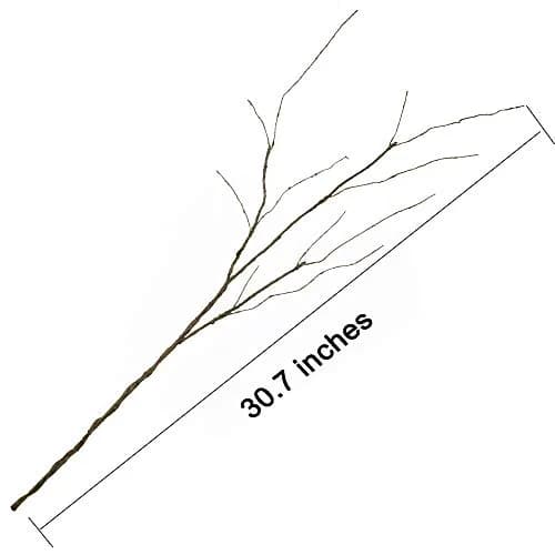FeiLix 5PCS Artificial Branches 78cm (30.7 Inches) | Bendable Fake Vines for Indian Homes thumbnail 2
