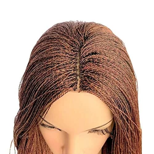 Wow Braids Micro Twist Wigs, 22 Inch Synthetic Braided Wig for Black Women, Color 30/35 thumbnail 3