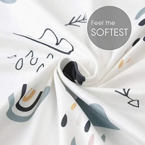 GRSSDER Fitted Bassinet Sheet Set 2 Pack | Ultra Soft Jersey Knit for Rectangle, Oval, Hourglass Bassinet Mattress thumbnail 6