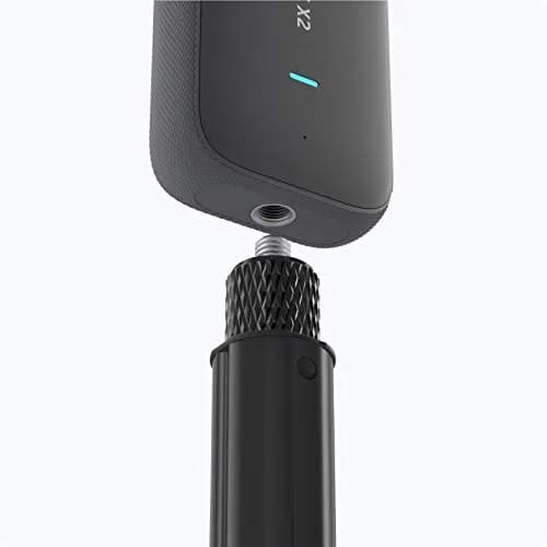 Insta360 2-in-1 Invisible Selfie Stick + Tripod | Aluminum Alloy, Black, Compatible with Action Cameras thumbnail 5