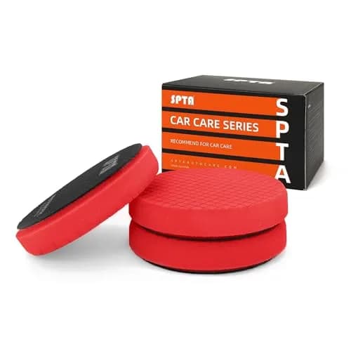 SPTA Red T10 Ultra-Fine Finishing Polishing Pad 6.5 Inch (165mm) | Swirl-Free Gloss Finish thumbnail 1