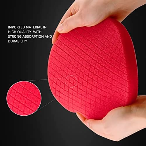 SPTA Red T10 Ultra-Fine Finishing Polishing Pad 6.5 Inch (165mm) | Swirl-Free Gloss Finish thumbnail 4