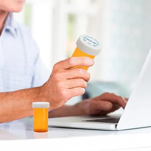 Obami 8 Dram (32ml) Child-Resistant Pill Bottles with Caps - 12 Count | FDA Approved Prescription Vials thumbnail 7