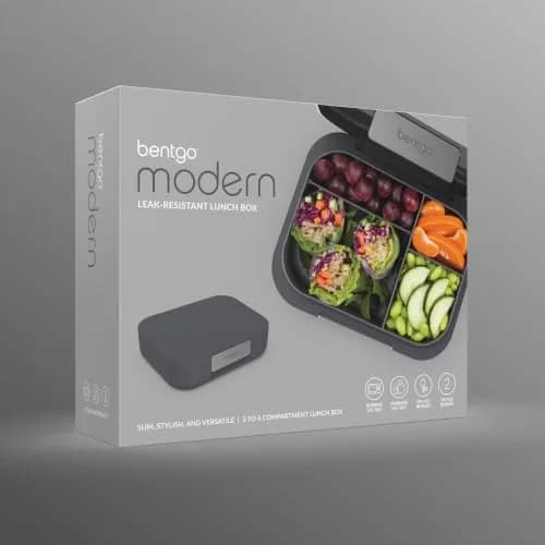Bentgo Modern Adult Bento Lunch Box with 3-4 Compartments, 1.6 lb (0.73 kg) | Leak-Resistant, Microwave-Safe Tray thumbnail 8