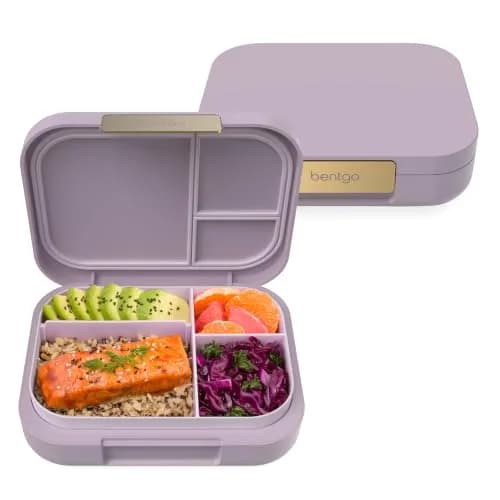 Bentgo Modern Adult Bento Lunch Box with 3-4 Compartments, 1.6 kg (3.5 lb) | Leak-Resistant, Microwave-Safe, Orchid thumbnail 1