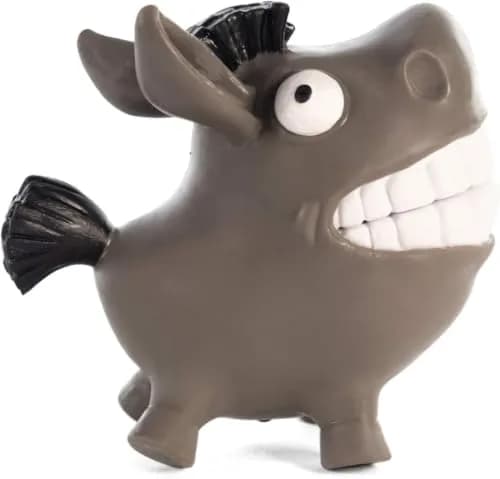 Hog Wild Scream-O Screaming Donkey Toy | Interactive Squeeze Animal for Kids & Adults thumbnail 2