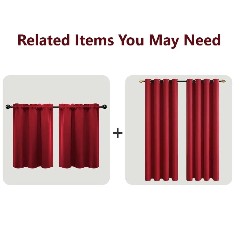 Mrs.Naturall Kids Curtains 52"W x 63"L | Blackout Grommet Window Panels for Boys Room thumbnail 4