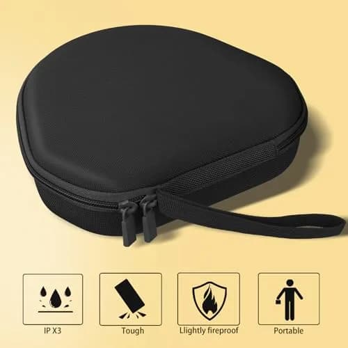 co2CREA Hard Case with Sleep Mode for Apple AirPods Max | 22.8cm (8.98in) Black thumbnail 8