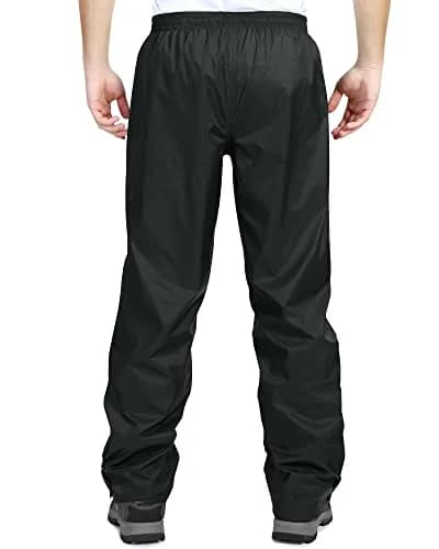 33,000ft Men's Rain Pants Waterproof Windproof Breathable | Mesh Lined, Seam-Sealed, Adjustable Fit thumbnail 2
