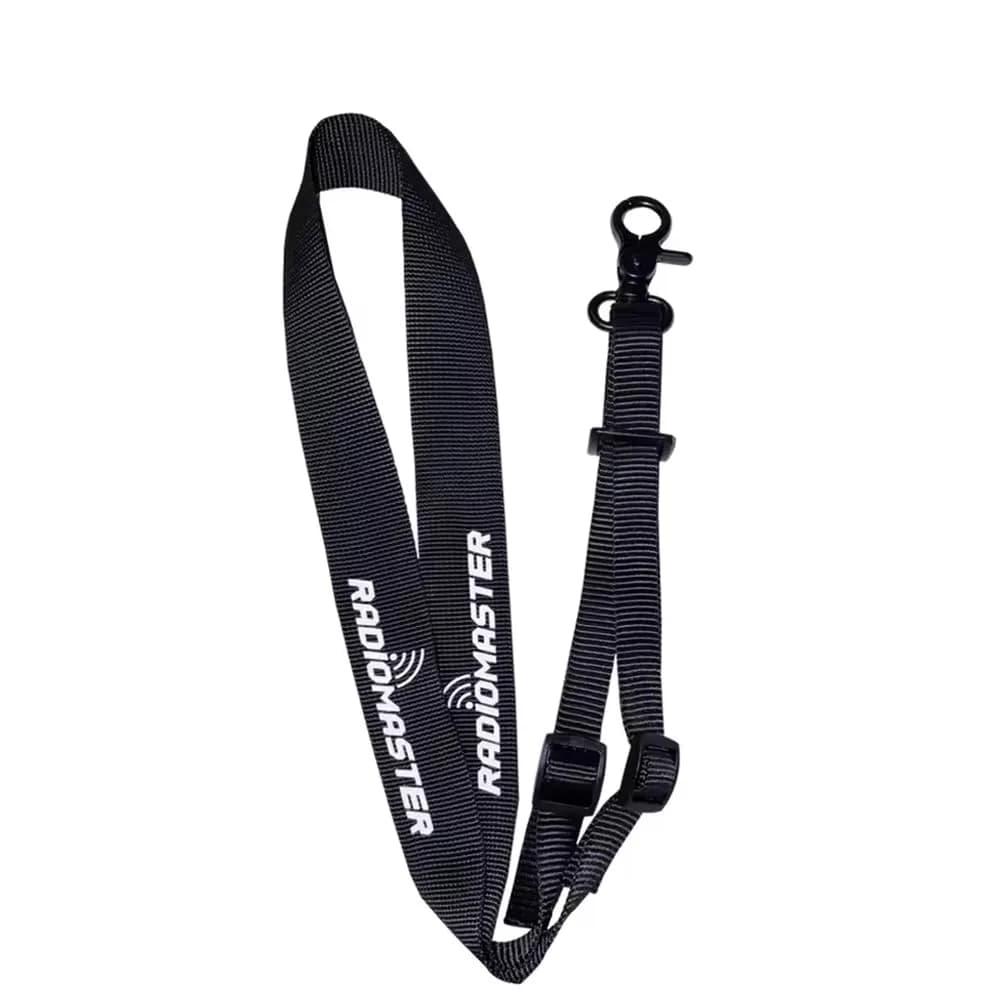SoloGood Radiomaster RC Transmitter Lanyard Neck Strap Black | Adjustable, Detachable, Comfortable (70-80 chars) — Black