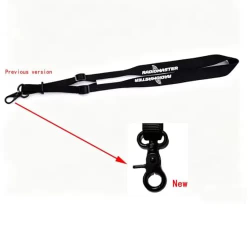 SoloGood Radiomaster RC Transmitter Lanyard Neck Strap Black | Adjustable, Detachable, Comfortable (70-80 chars) thumbnail 5