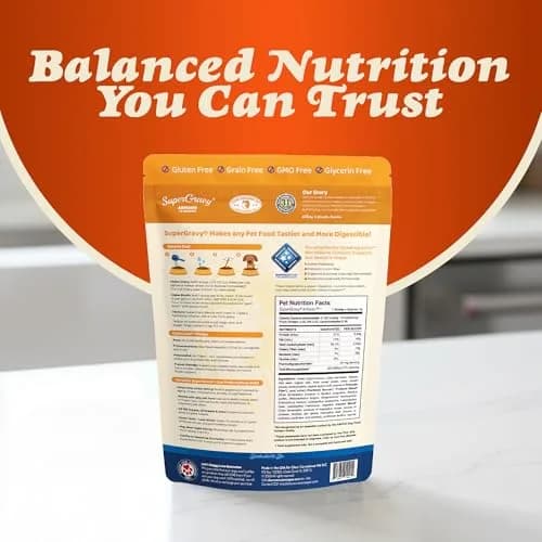 CLEAR CONSCIENCE PET® Arfredo SuperGravy Dog Food Topper Hydration Broth Mix 14 Scoops | Greek Yogurt & Cheese Blend thumbnail 6