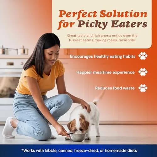 CLEAR CONSCIENCE PET® Arfredo SuperGravy Dog Food Topper Hydration Broth Mix 13.5 oz | Greek Yogurt & Cheese Blend for All Life Stages thumbnail 5