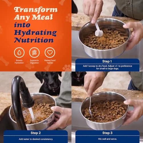CLEAR CONSCIENCE PET® Arfredo SuperGravy Dog Food Topper Hydration Broth Mix Greek Yogurt Cheese Blend 9 oz. | All Life Stage thumbnail 9