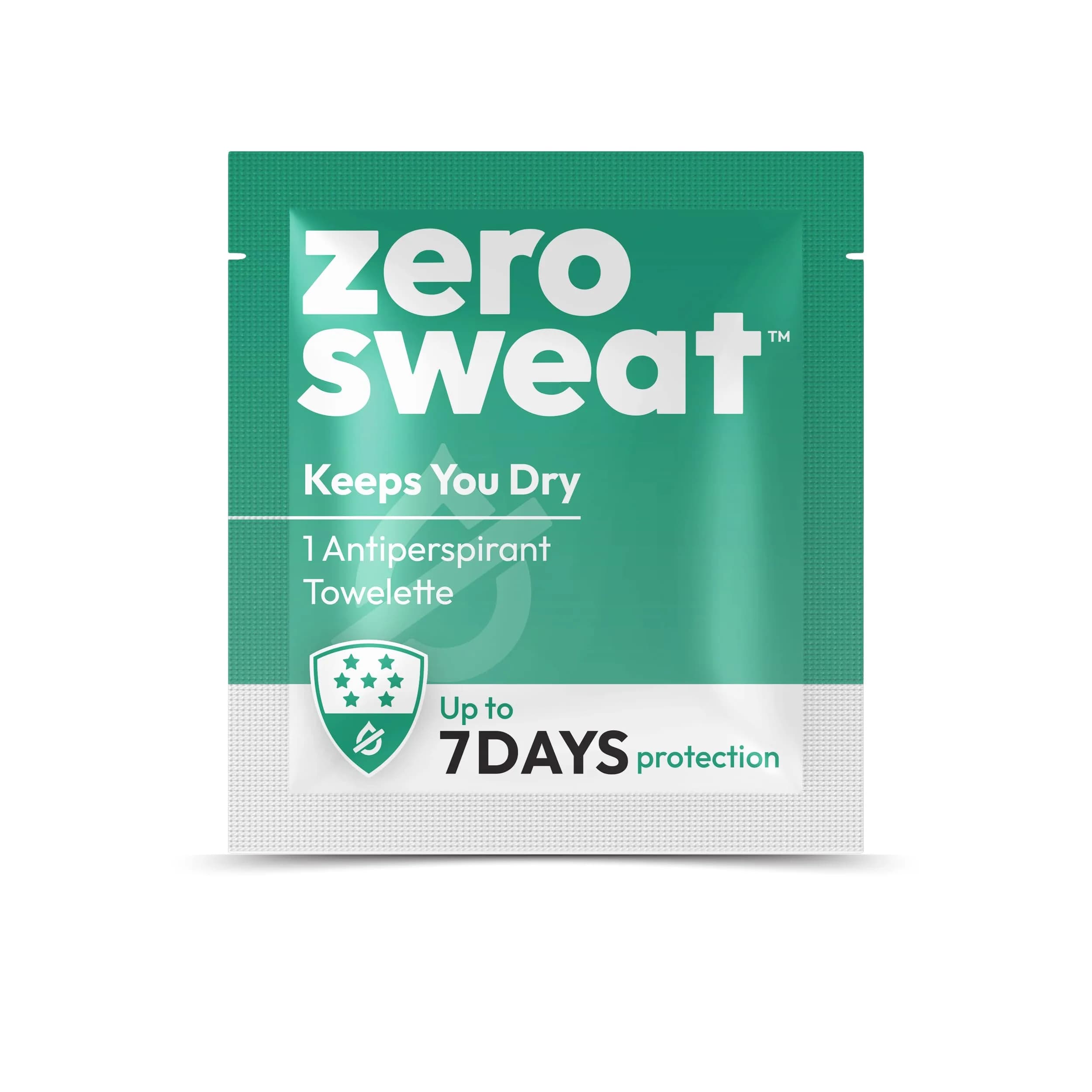 ZeroSweat Clinical Strength Antiperspirant Wipes | 10 Count (100ml Total) | Reduces Armpit Sweat - view 3