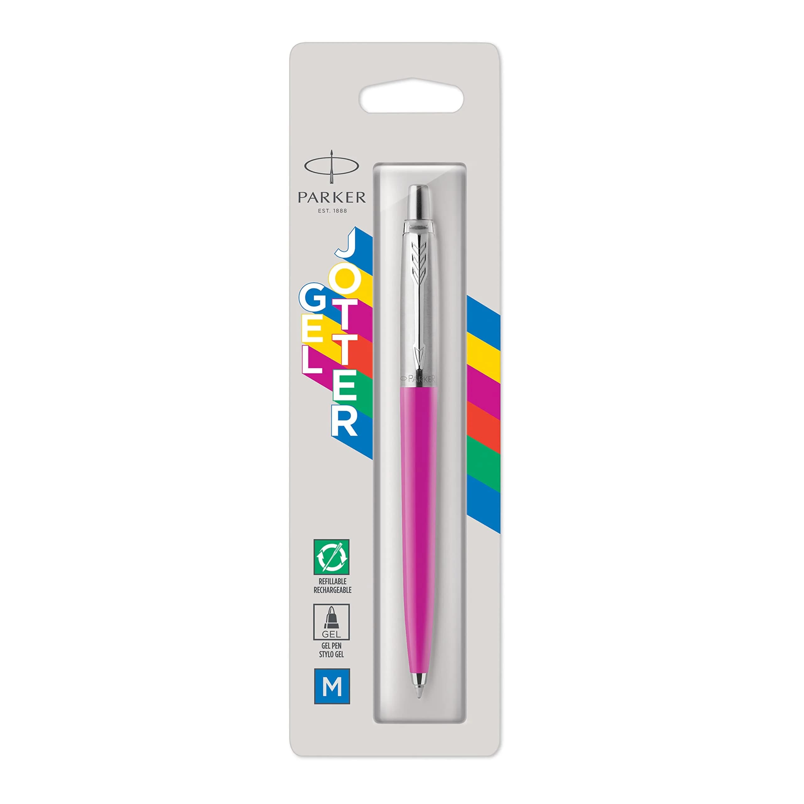 Parker Jotter Originals Gel Pen Magenta 0.7mm Blue Ink | Smooth Ink Flow Writing Instrument thumbnail 8