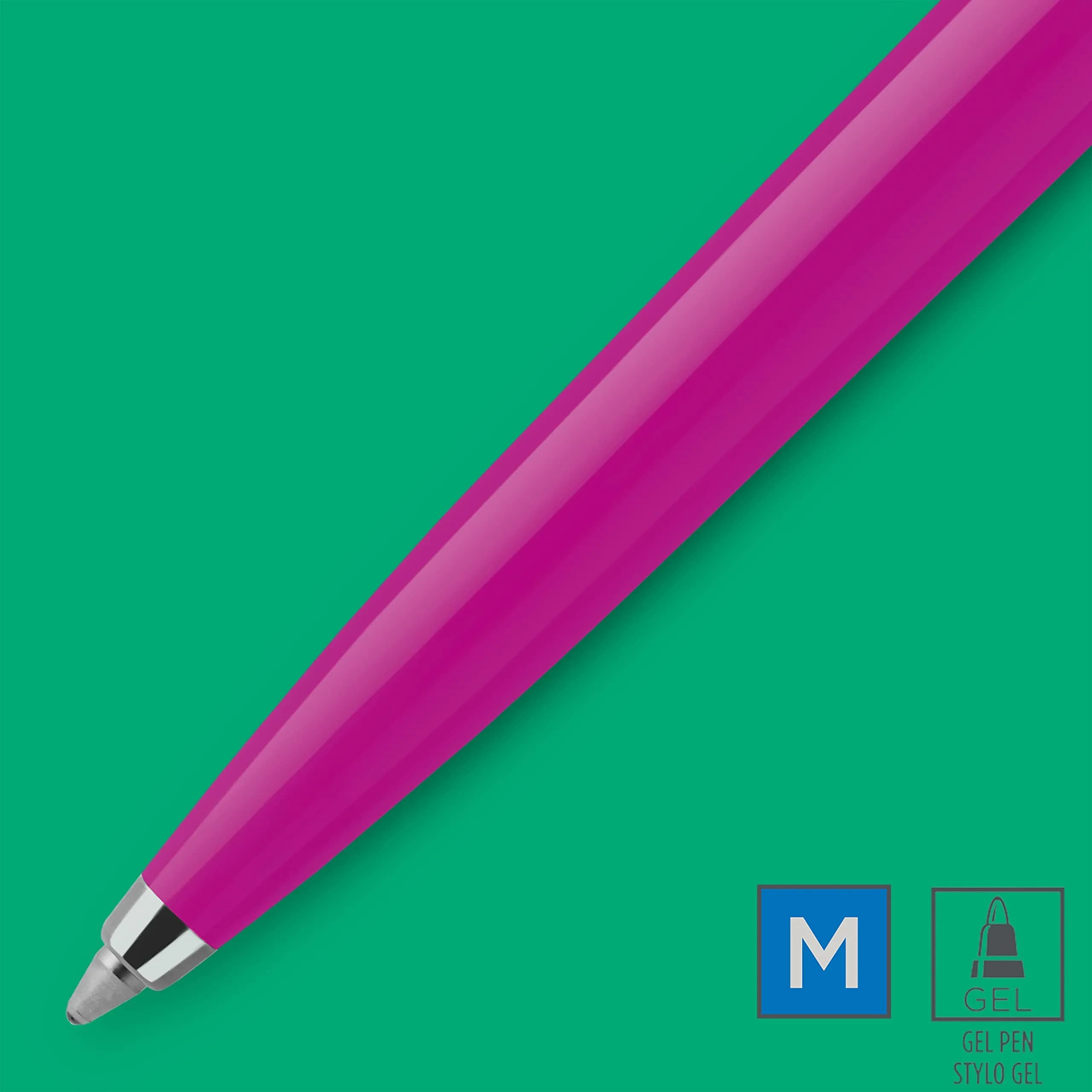 Parker Jotter Originals Gel Pen Magenta 0.7mm Blue Ink | Smooth Ink Flow Writing Instrument thumbnail 3