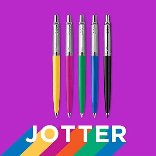 Parker Jotter Originals Gel Pen | Retro Green 1 Count | Medium Point 0.7mm Blue Ink thumbnail 4