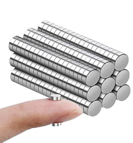 rhinocats Small Magnets 5x2mm | Strong Ferrite Mini Round Magnets for Crafts & Science thumbnail 1