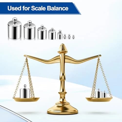 UCEC Calibration Weights for Digital Scale 10mg-100g | Precision Stainless Steel Kit with Tweezers thumbnail 6