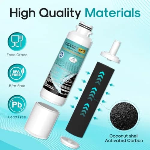 ICEPURE PRO DA29-00020B Refrigerator Water Filter 23.1cm (9.1in) | NSF 401 & 53 Certified for Pharmaceuticals, Lead, Mercury thumbnail 6