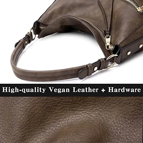 lapsting Vegan 3pcs Hobo Handbags for Women 14inch-18inch | Versatile Boho Shoulder Bag Set thumbnail 8