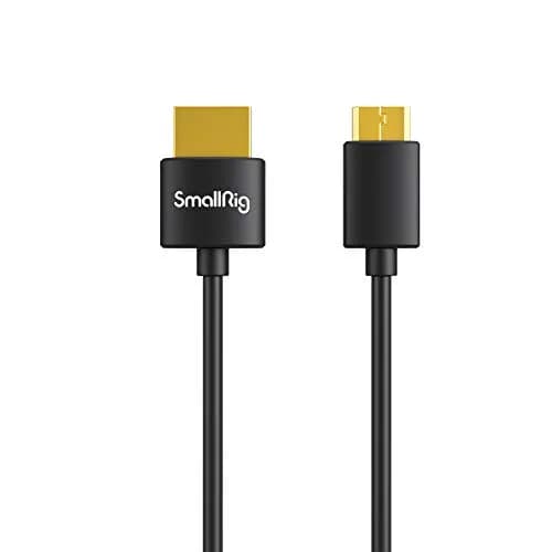 SMALLRIG Ultra Slim Mini to HDMI Cable 55cm (1.8ft) | 4K@60Hz HDR 2.0 for Camera Rigs thumbnail 7