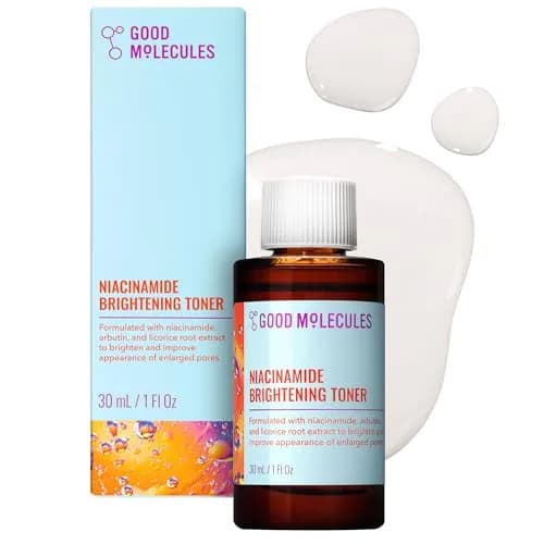 Good Molecules Niacinamide Brightening Toner 30ml (1 Fl Oz) | Evens Skin Tone & Refines Pores thumbnail 1