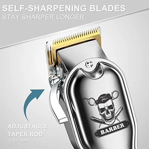 Hatteker Hair Cutting Kit Pro for Men, 17 Piece Set | Professional Cordless Beard Trimmer with 300 Min Runtime thumbnail 3
