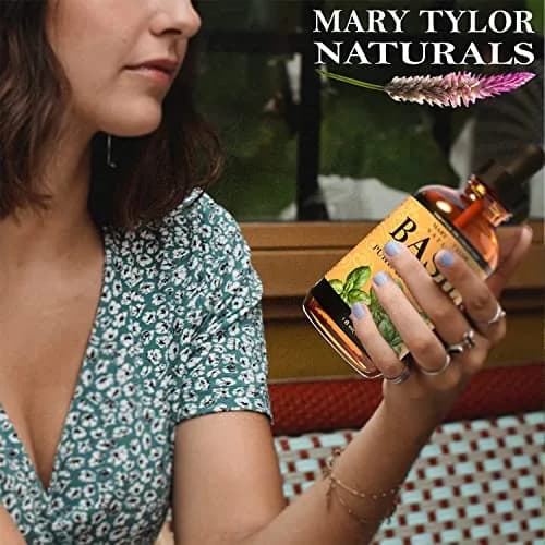 Mary Tylor Naturals Basil Essential Oil 1 oz | Pure Therapeutic Grade Aromatherapy thumbnail 5