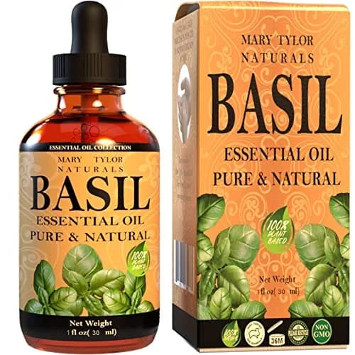 Mary Tylor Naturals Basil Essential Oil 1 oz | Pure Therapeutic Grade Aromatherapy thumbnail 6