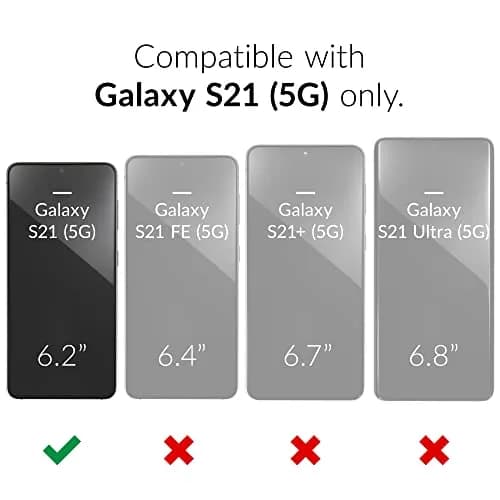 Crave Dual Guard for Samsung Galaxy S21 Case - Slate | Dual Layer TPU/PC Protection thumbnail 3