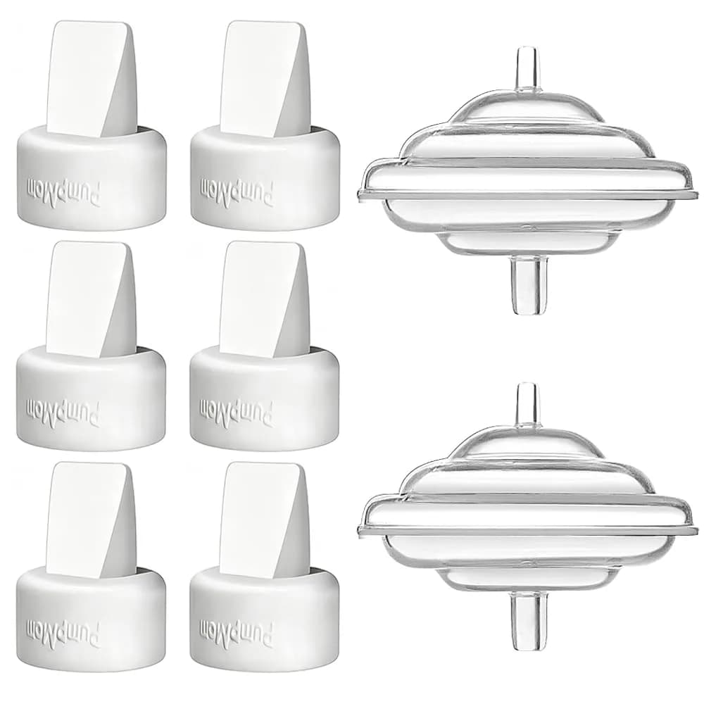 PUMPMOM-US Replace Duckbill Valve & Backflow Protector for Spectra | Compatible with S1, S2, 9 Plus — White