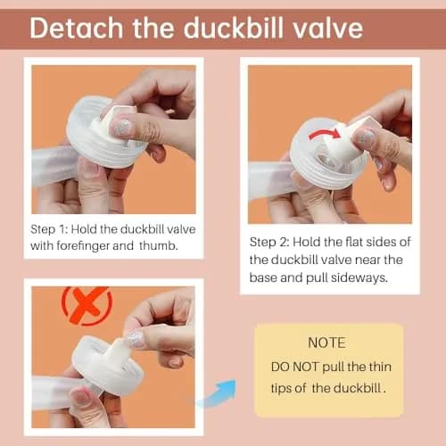 PUMPMOM-US Replace Duckbill Valve & Backflow Protector for Spectra | Compatible with S1, S2, 9 Plus thumbnail 7