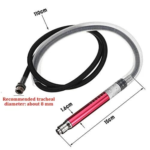 CALIDAKA Micro Air Die Grinder 3mm | High Speed, Light & Durable for Metal & Wood (65000 RPM) thumbnail 2