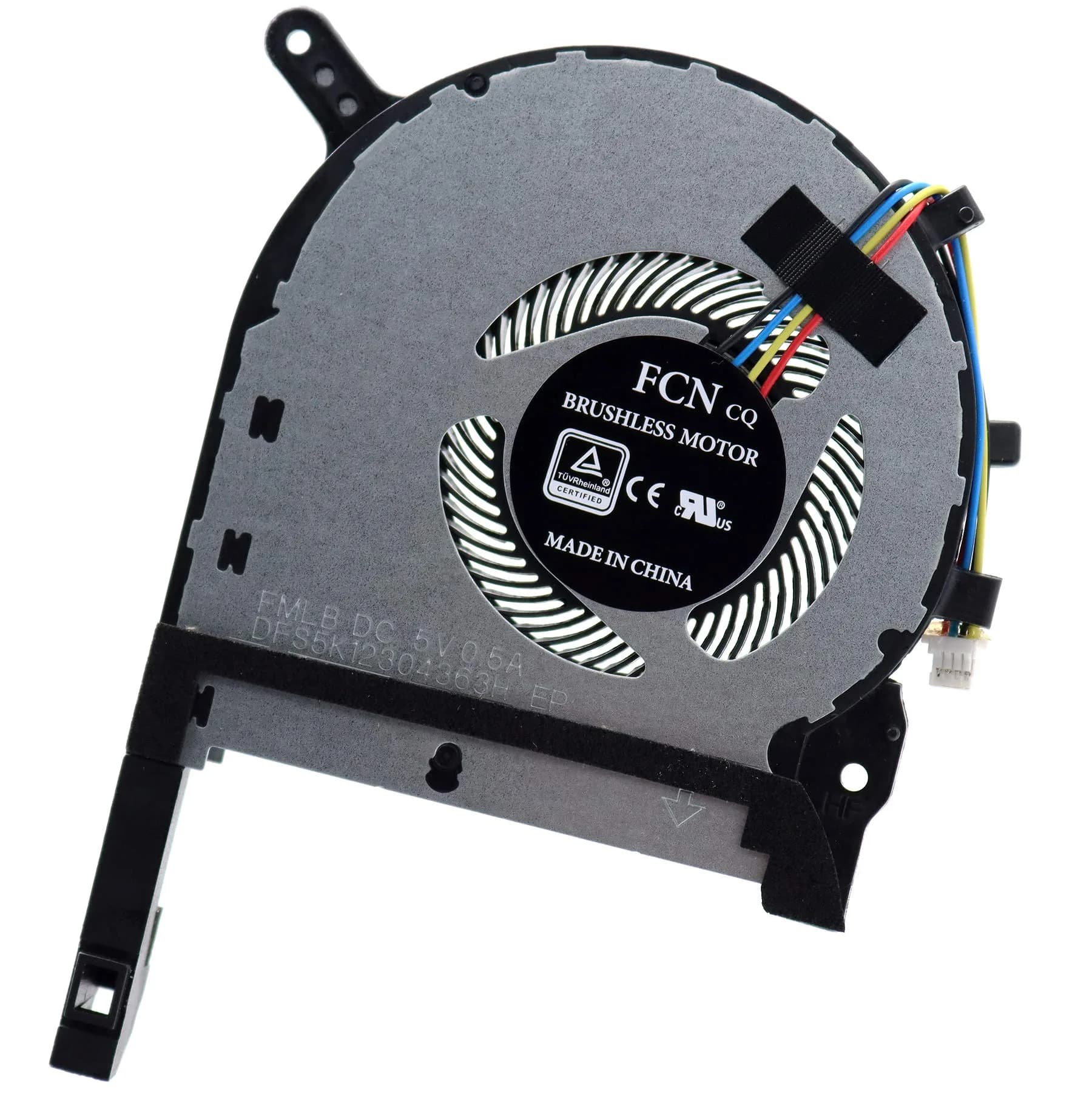 Deal4GO CPU & Graphics GPU Cooling Fan Replacement for ASUS FX Series | Plug & Play, 5V DC, 4-pin Connector — CPU Cooling Fan