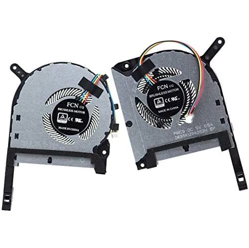 Deal4GO CPU & Graphics GPU Cooling Fan Replacement for ASUS FX Series | Plug & Play, 5V DC, 4-pin Connector thumbnail 1