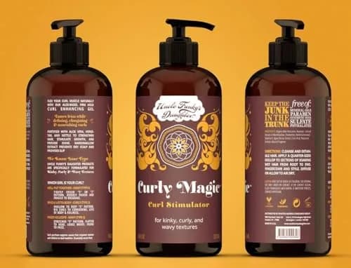 Uncle Funky's Daughter Curly Magic Stimulator 18 oz | Defines & Moisturizes Curly Hair thumbnail 2