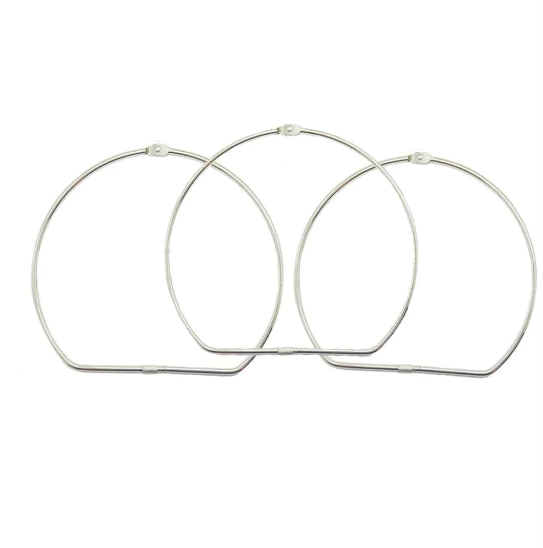 LAPXSNZD Tape Storage Ring,3 Heavy Duty 8.2 Inch Rings | Rust-Resistant, Large Capacity for Office & DIY Use