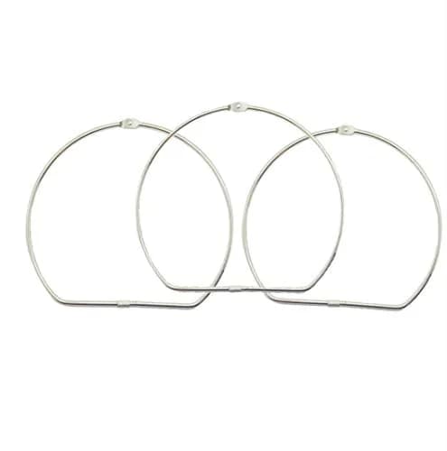 LAPXSNZD Tape Storage Ring,3 Heavy Duty 8.2 Inch Rings | Rust-Resistant, Large Capacity for Office & DIY Use thumbnail 1