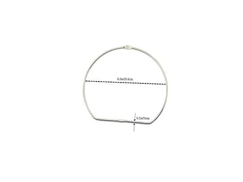 LAPXSNZD Tape Storage Ring,3 Heavy Duty 8.2 Inch Rings | Rust-Resistant, Large Capacity for Office & DIY Use thumbnail 2