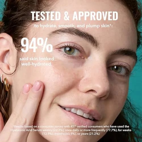 Good Molecules Hyaluronic Acid Serum 30ml (1 Fl Oz) | Deep Hydration for Plumper Skin - view 4