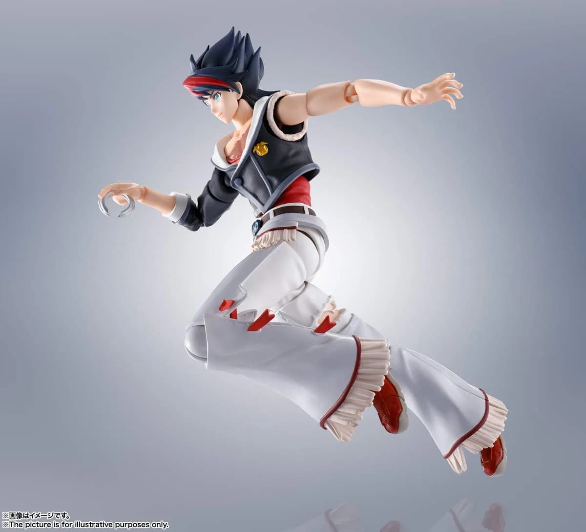 TAMASHII NATIONS Back Arrow S.H.Figuarts Action Figure 1/12 Scale | Anime Collectible - view 6